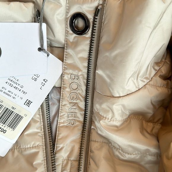 BOGNER
Hanny-D Caramel Puffer Coat women’s size 12 - Picture 6 of 10